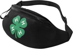 4-H Clover Sports crossbody waist bag, casual chest bag