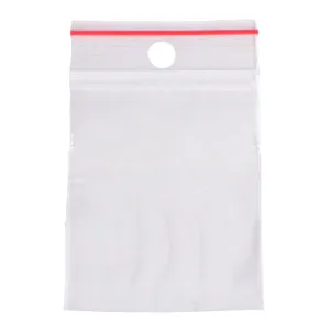 40 x 50mm Zip Lock, Resealable Bags x 50's pack, Transparent Plastic Bags