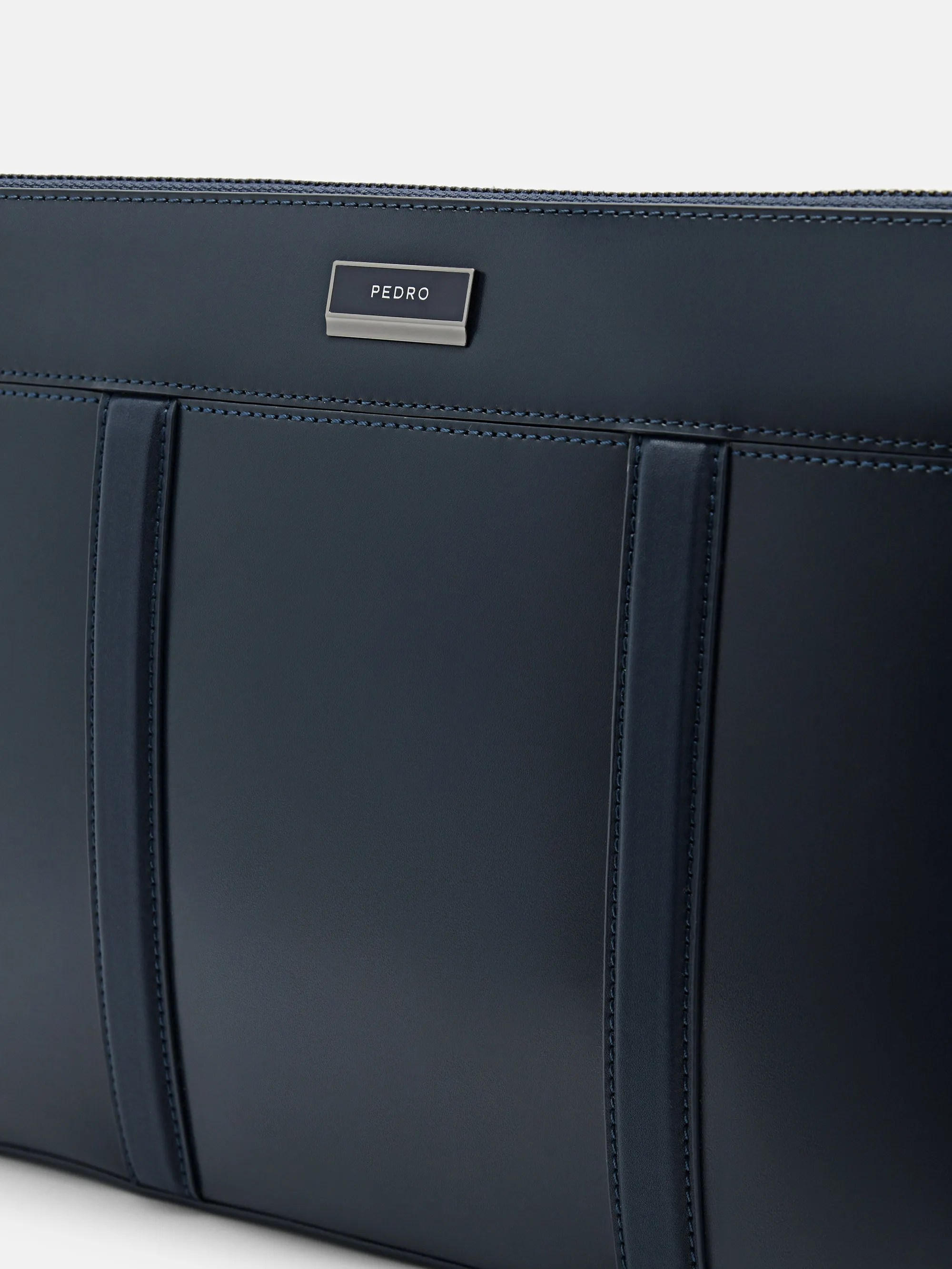 Allen Leather Clutch Bag