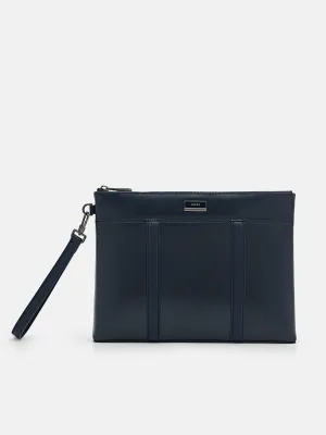Allen Leather Clutch Bag