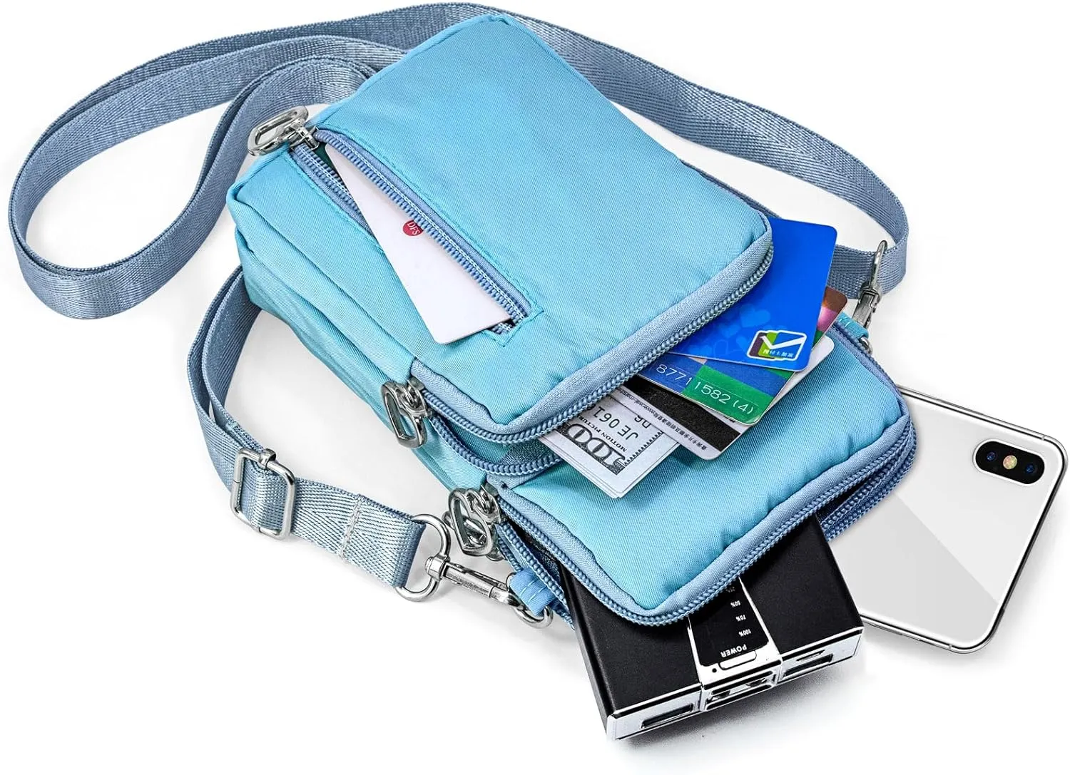 BIAOTIE Lightweight Small Crossbody bags Cell Phone Purses Travel Pouch Shoulder Bag for Women
