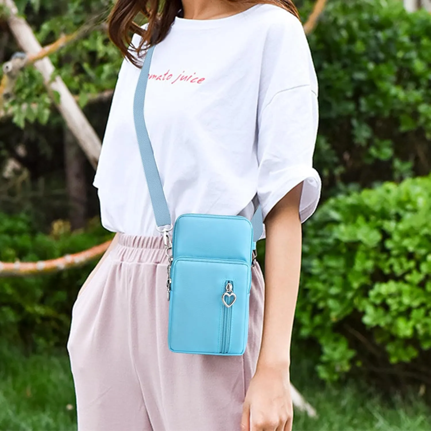 BIAOTIE Lightweight Small Crossbody bags Cell Phone Purses Travel Pouch Shoulder Bag for Women