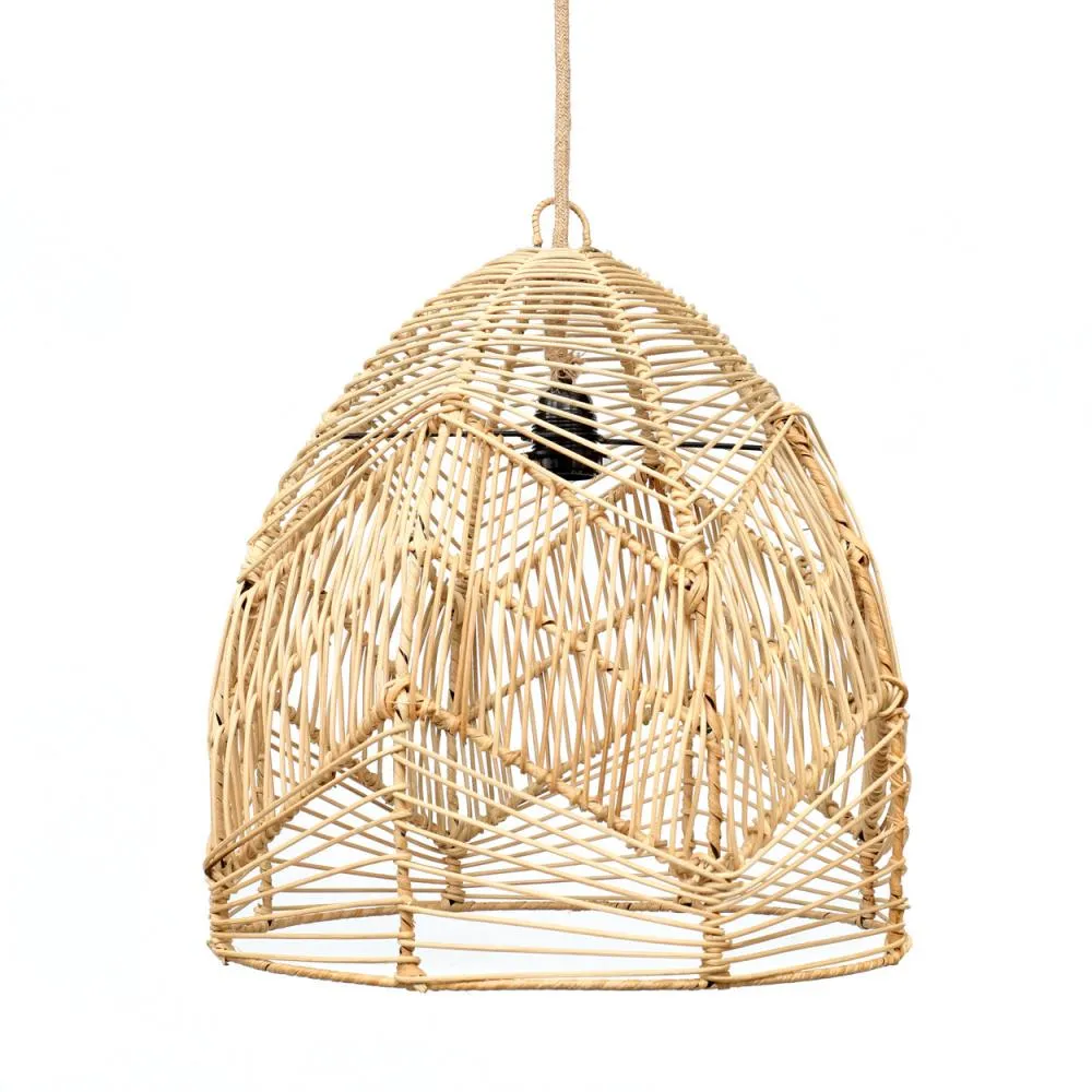 Bohemian Style Natural Rattan Pendant Lamp Shade