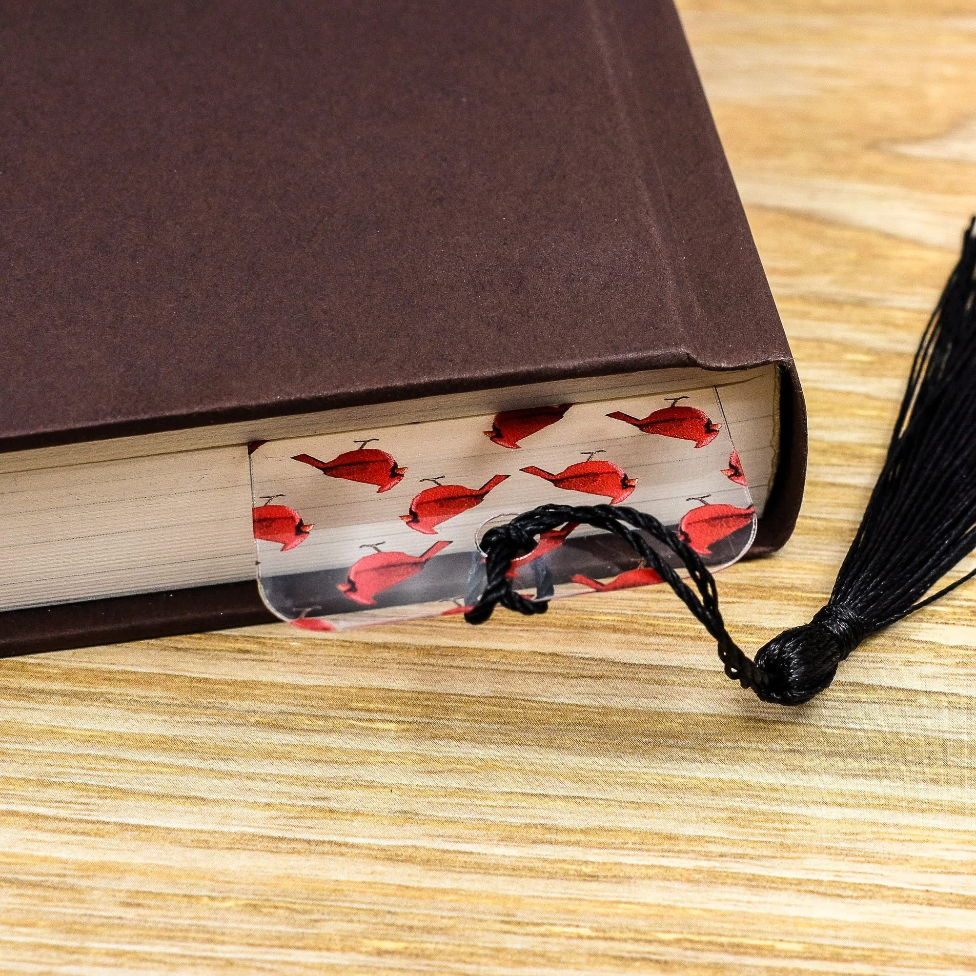 Cardinal Bird Bookmark