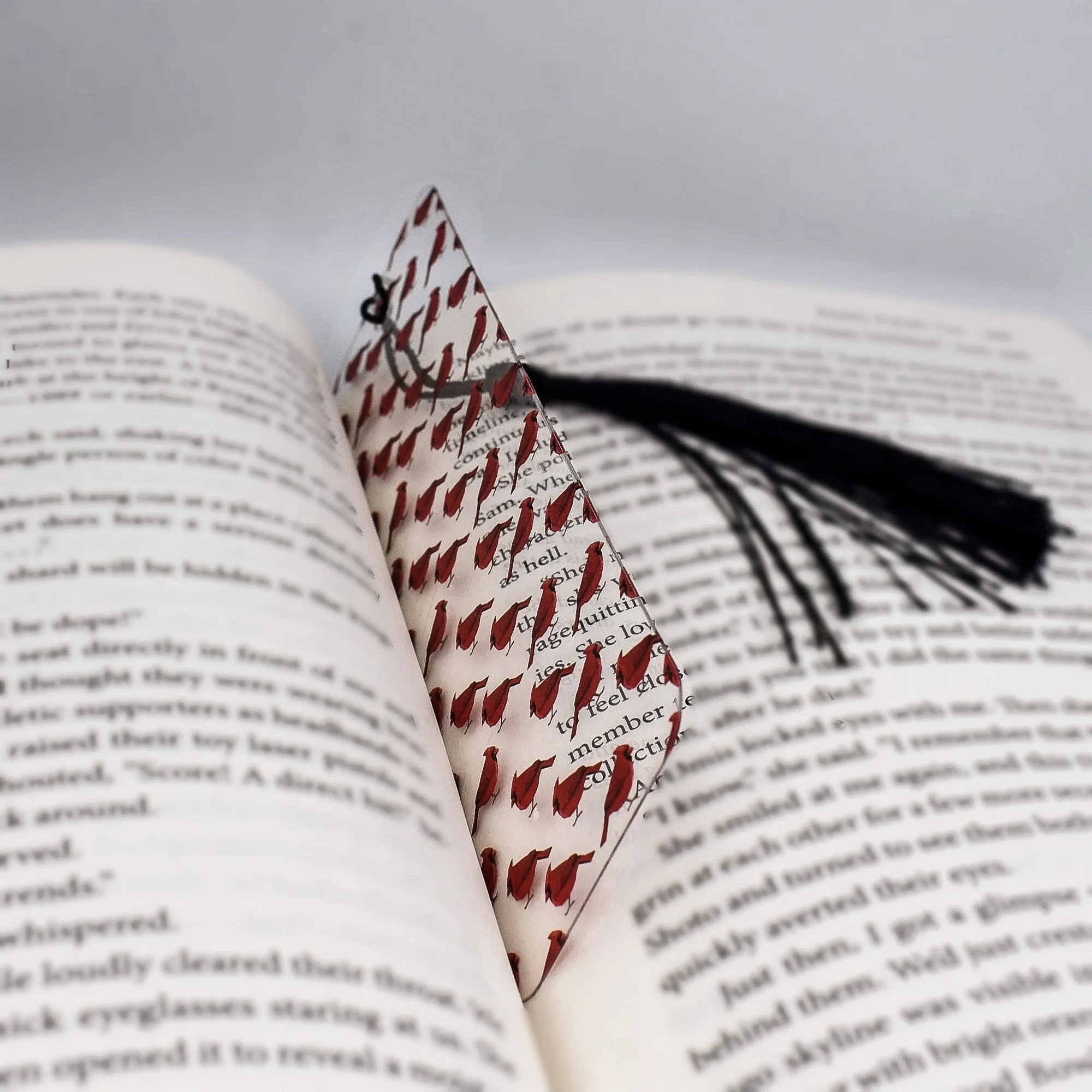 Cardinal Bird Bookmark