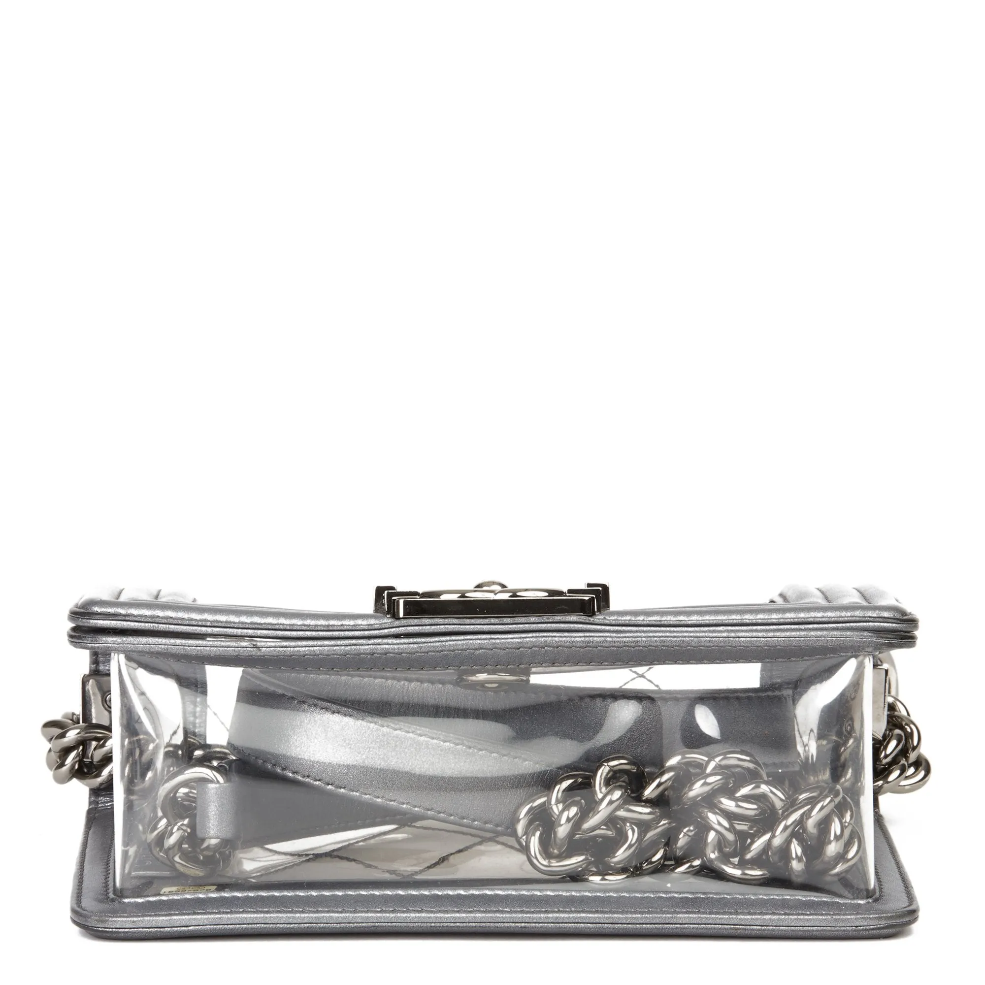 CHANEL SMALL TRANSPARENT BOY BAG