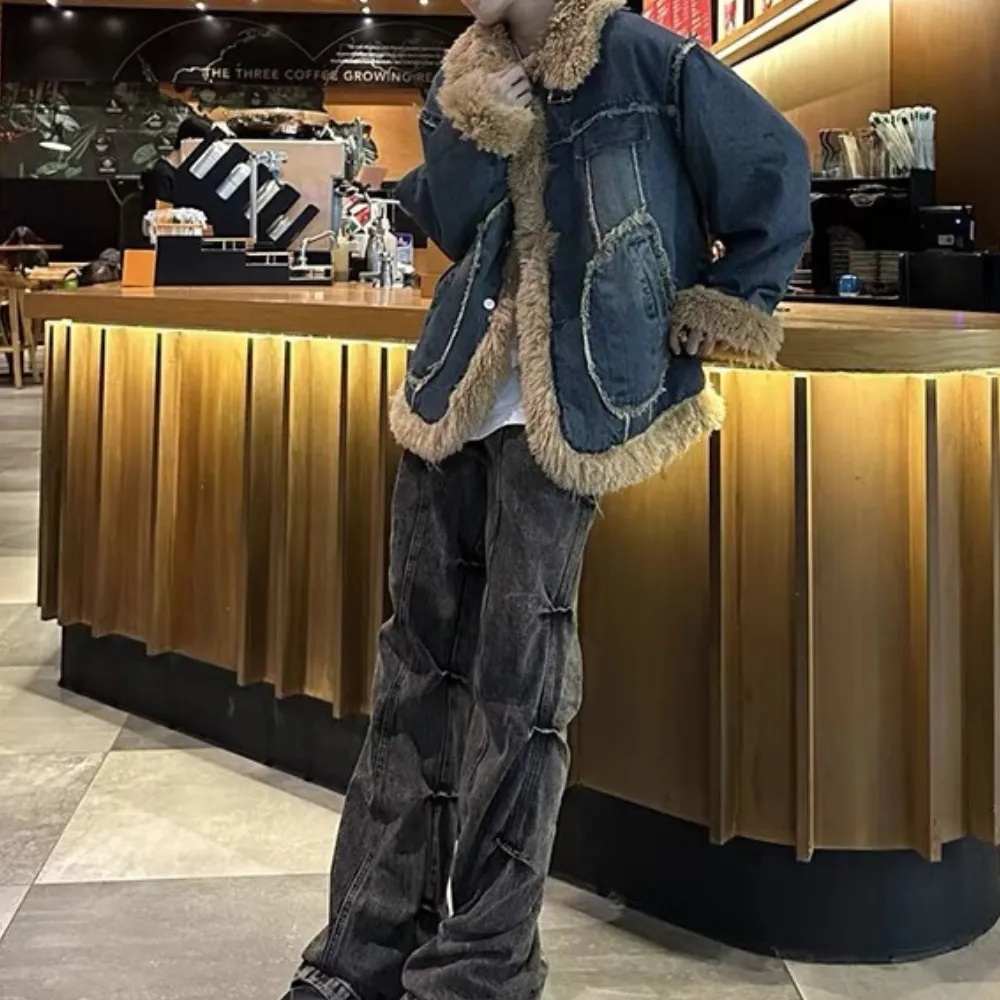 Cool denim Coat