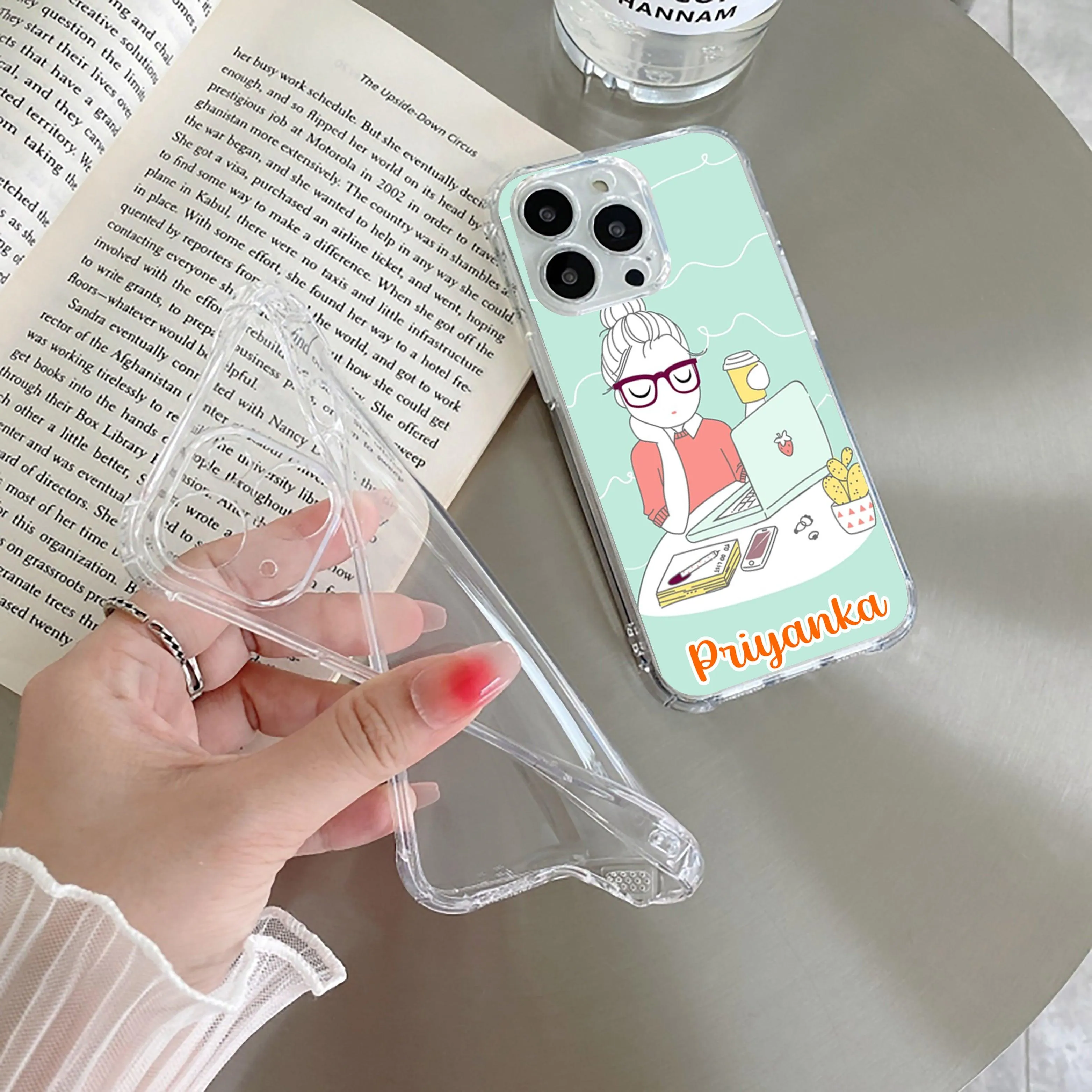 Creator Girl Customize Transparent Silicon Case For Redmi/Xiaomi