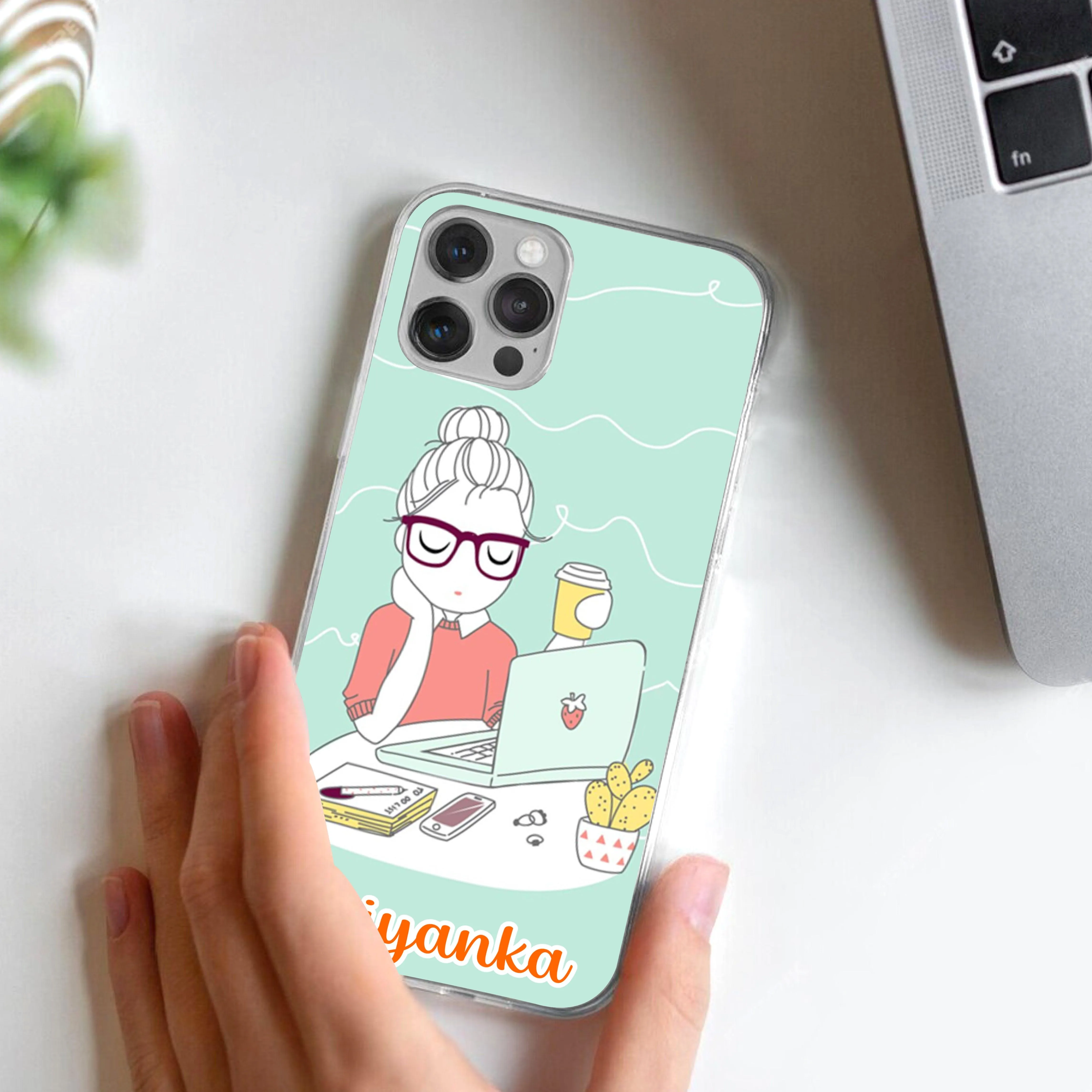Creator Girl Customize Transparent Silicon Case For Redmi/Xiaomi