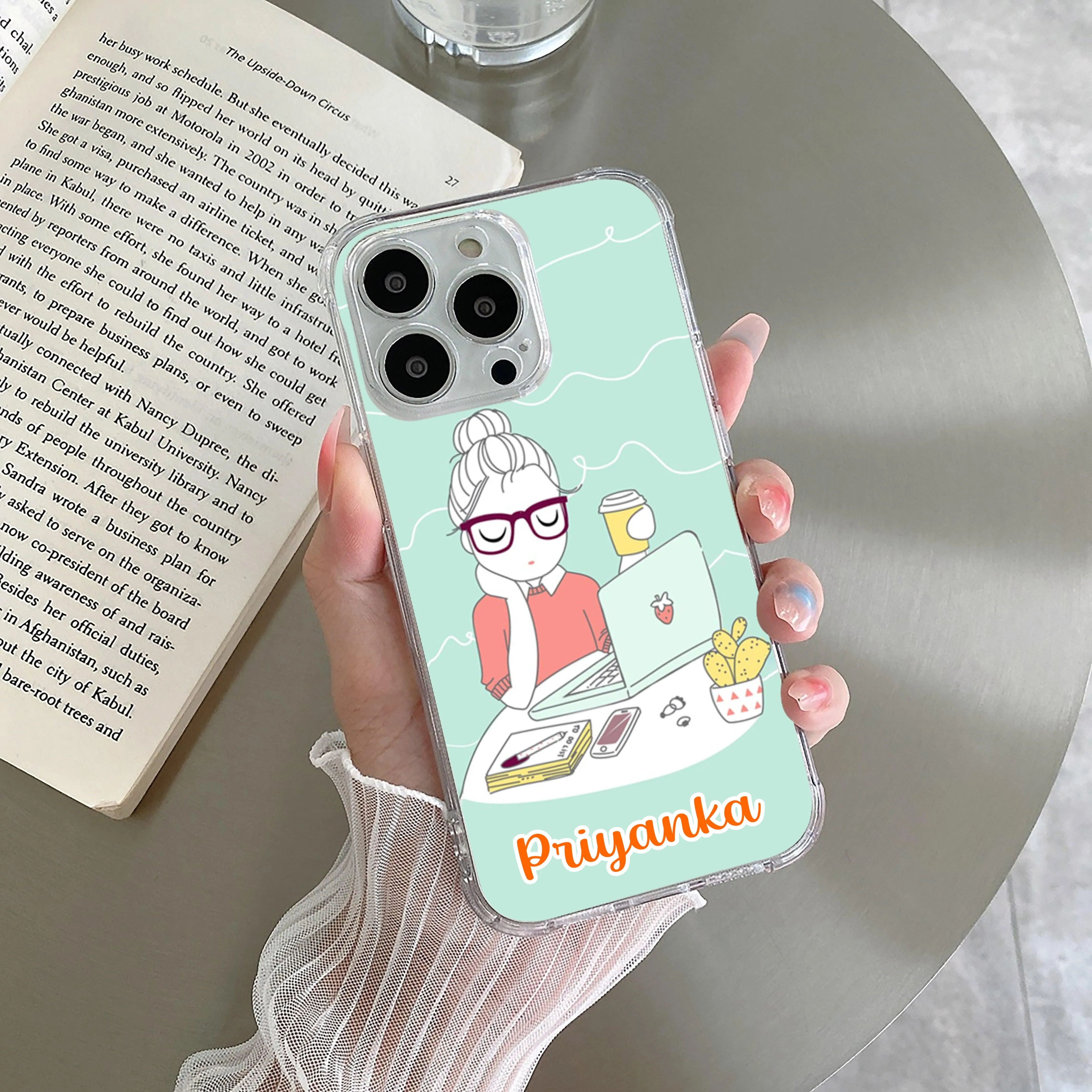 Creator Girl Customize Transparent Silicon Case For Redmi/Xiaomi