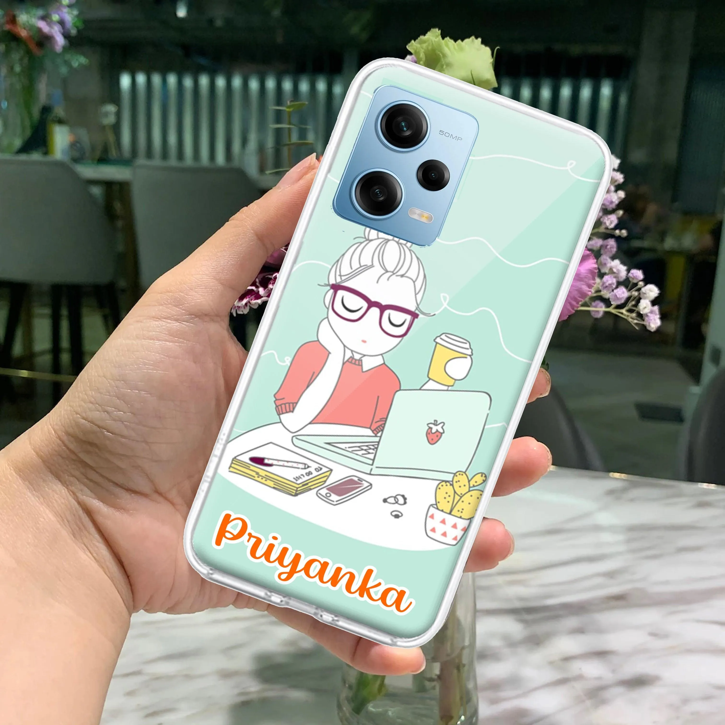 Creator Girl Customize Transparent Silicon Case For Redmi/Xiaomi