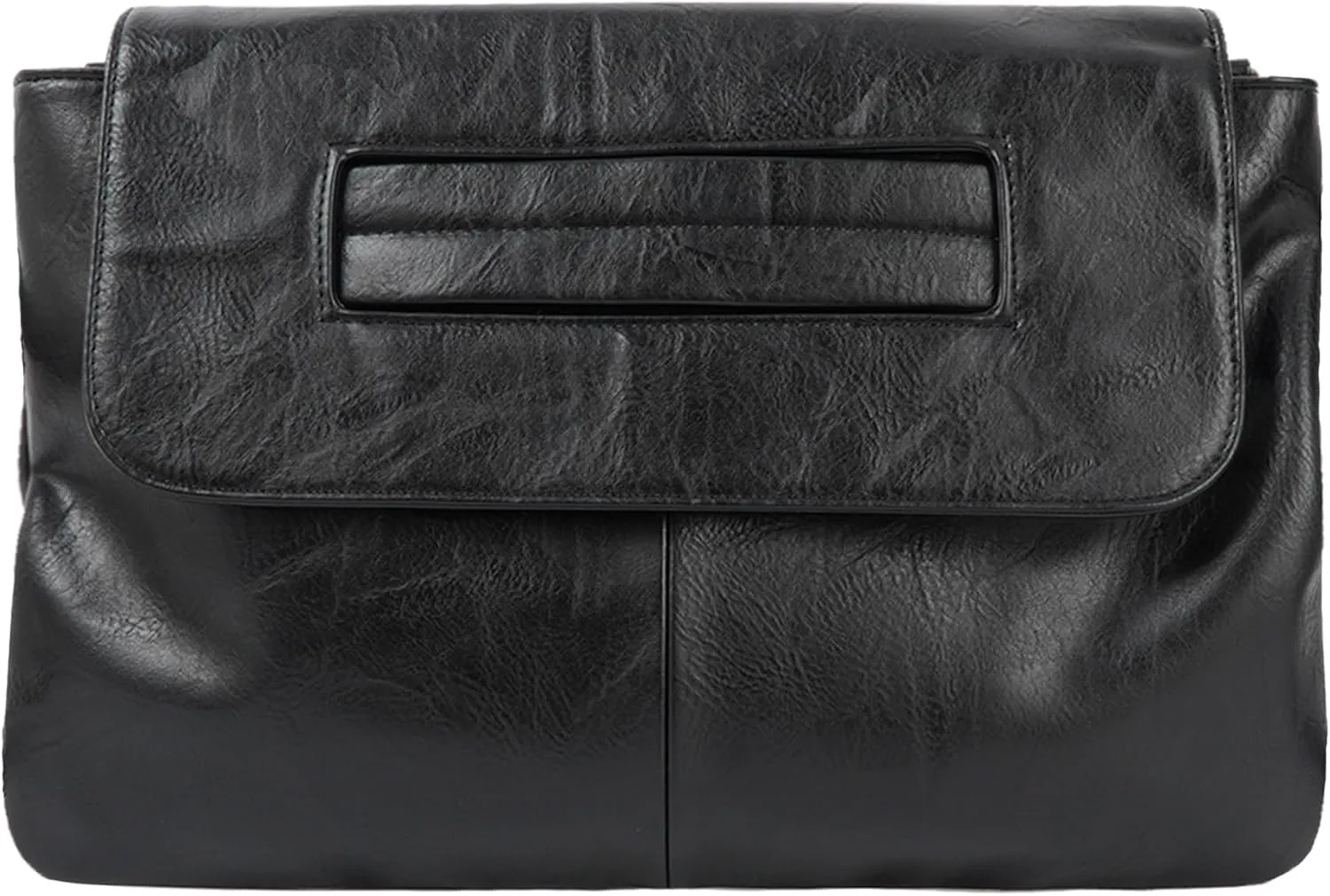 Crocodile Pattern Clutch Purse Oversized PU Leather Envelope Clutch Evening Handbag
