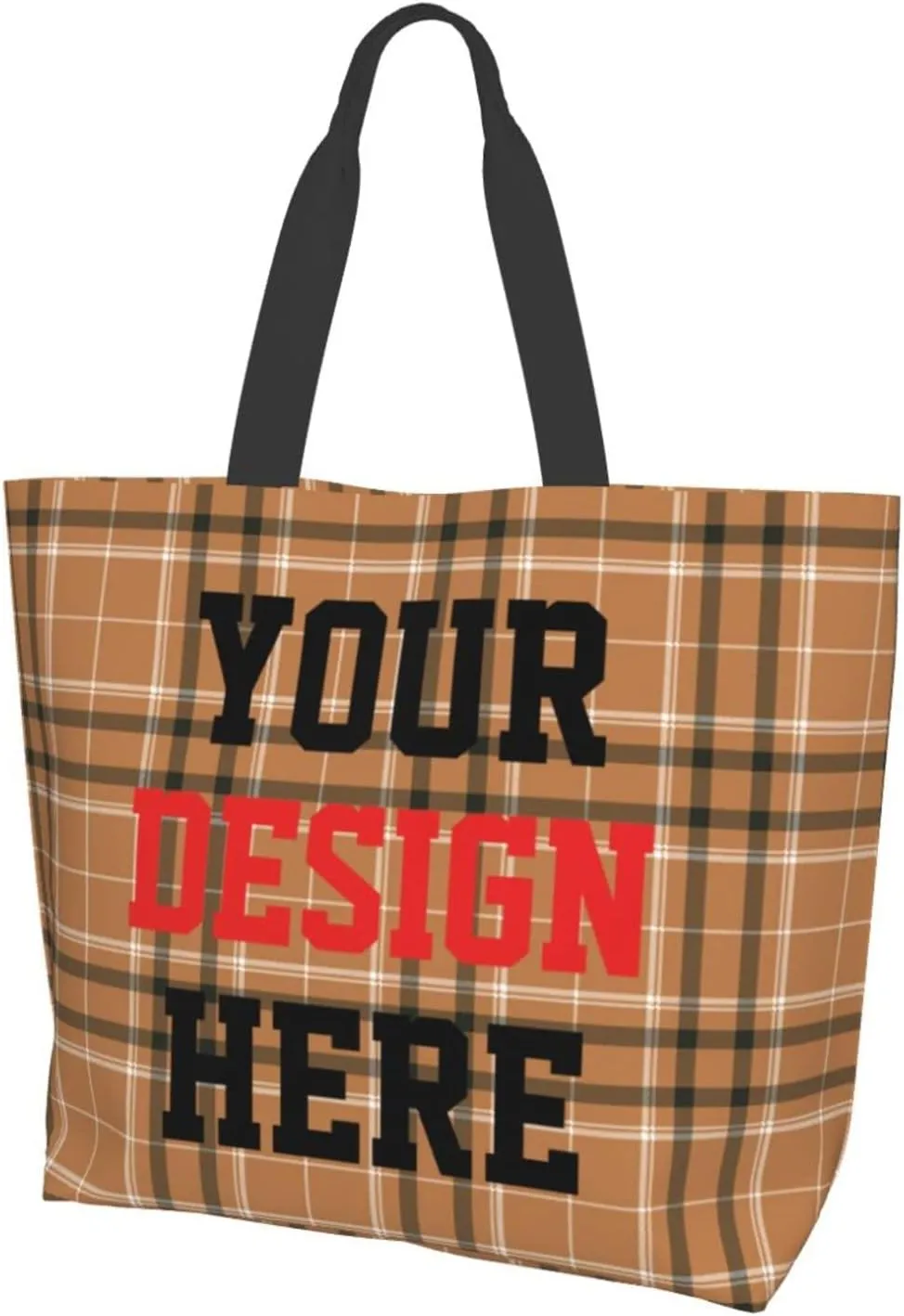 Custom Tote Bags Custom Bags With You Team Logo Text Picture Travel Business Shopping Women Teacher Personalized Shoulder Bag