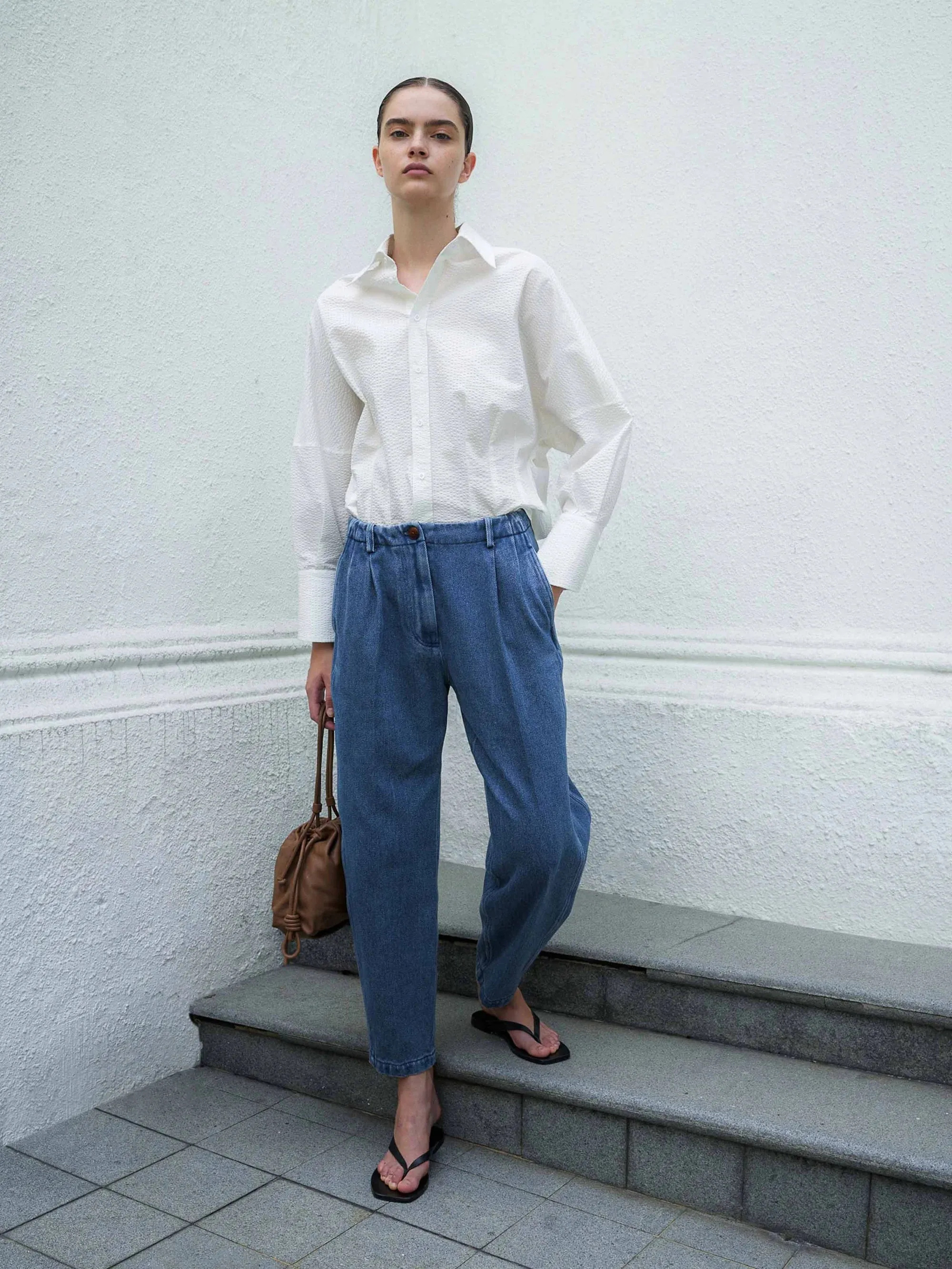 Denim "Percy" Pants