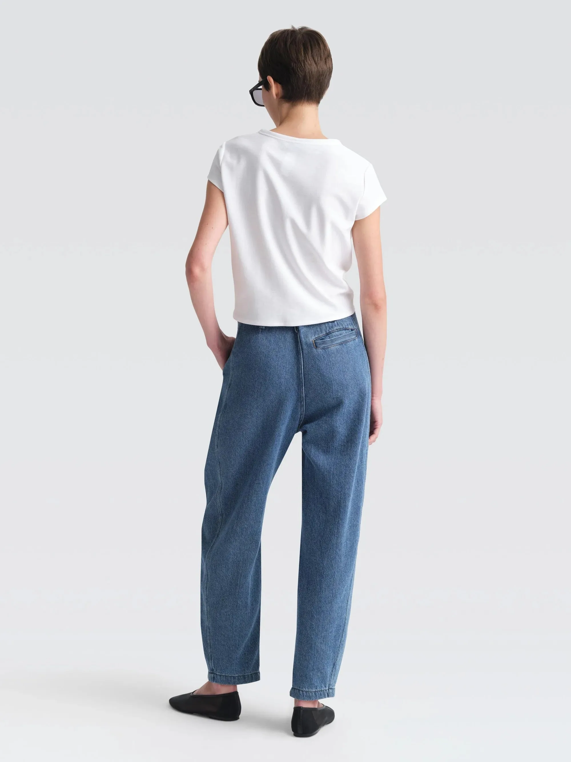 Denim "Percy" Pants