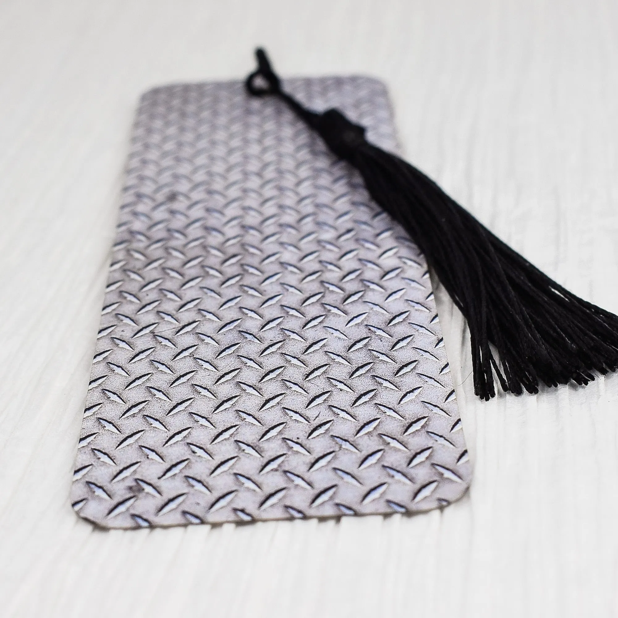 Diamond Plate Bookmark