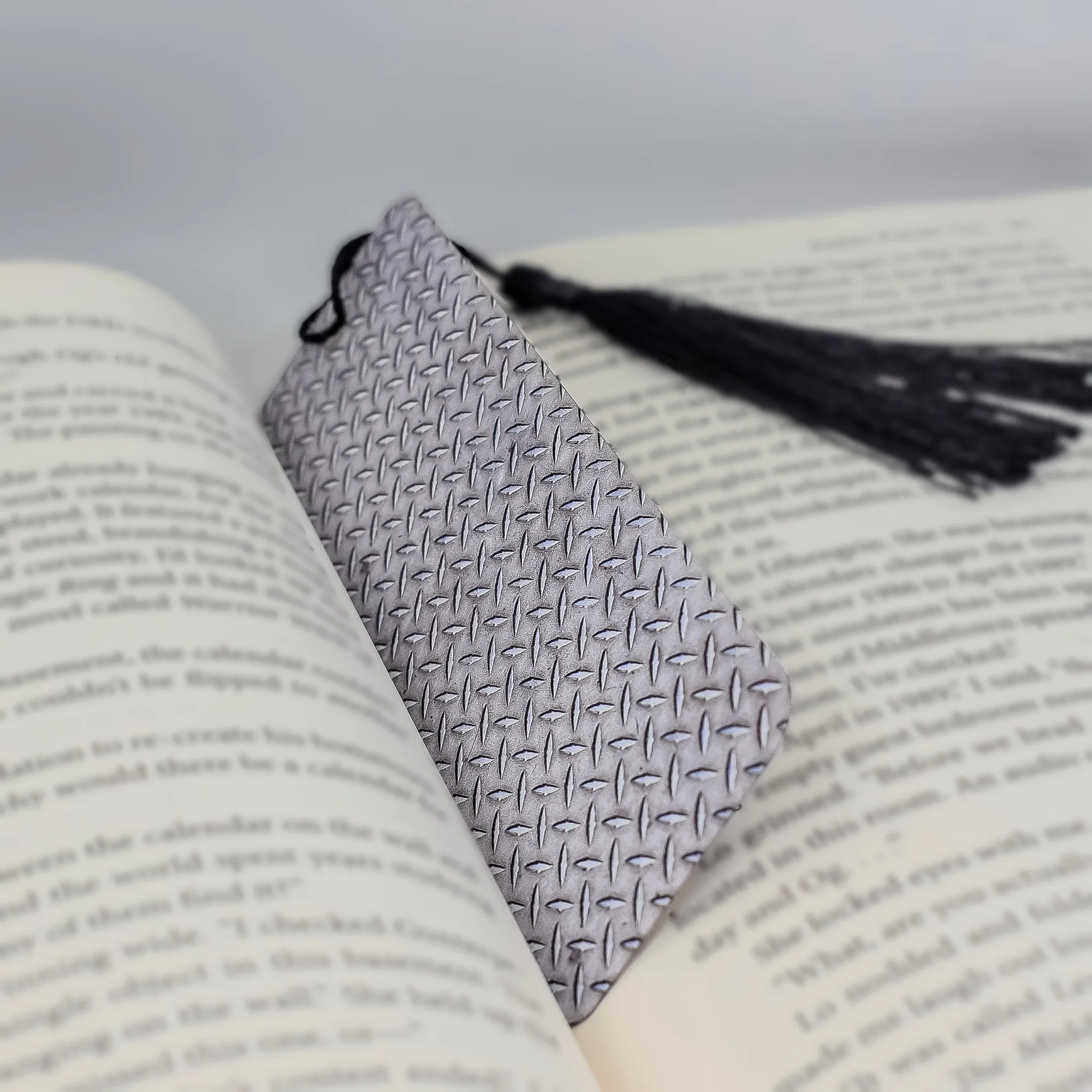 Diamond Plate Bookmark