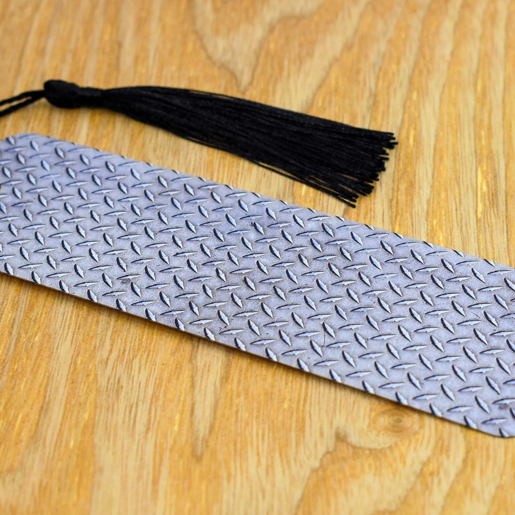 Diamond Plate Bookmark