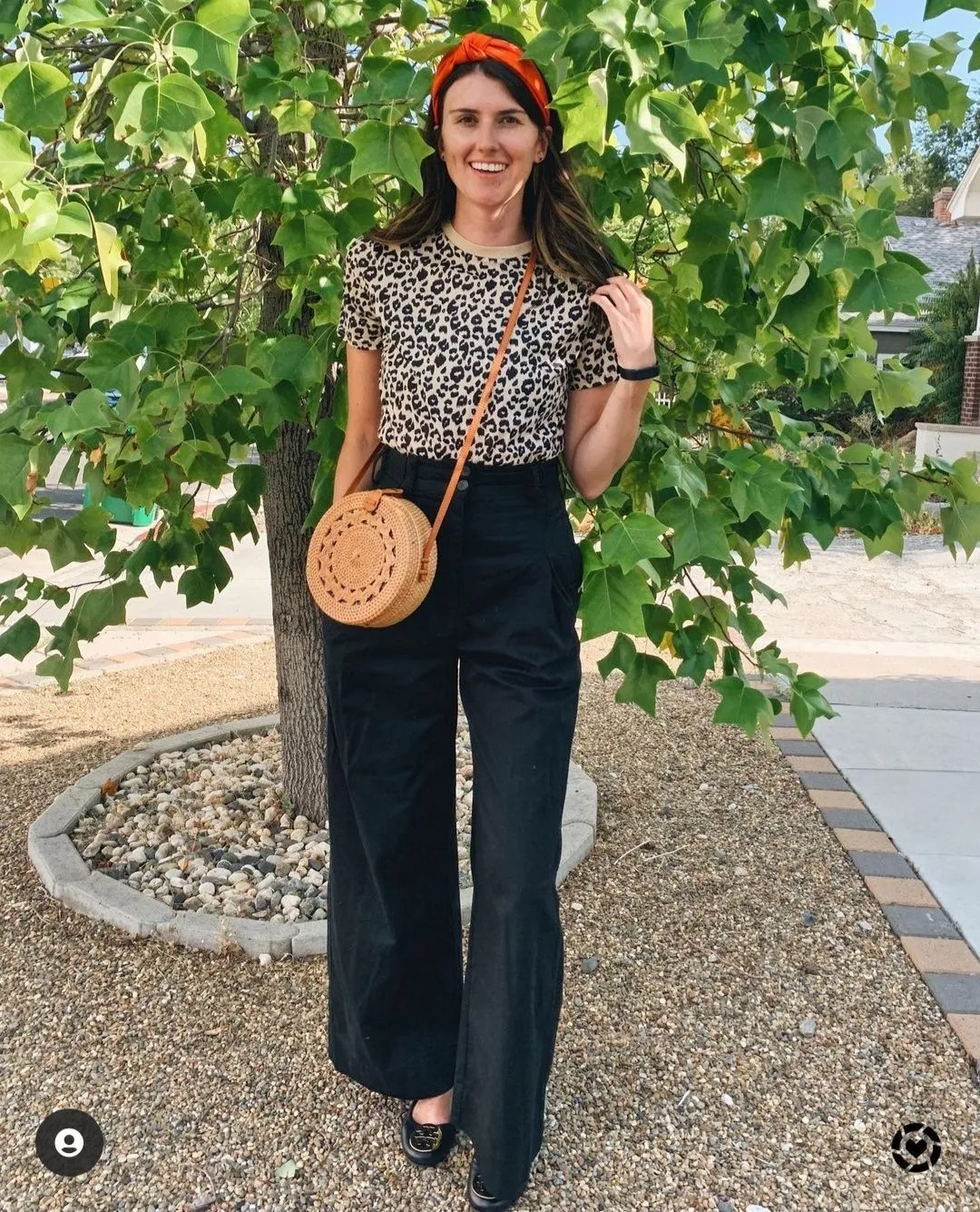 Eco Chic Brown Round Sling Bag