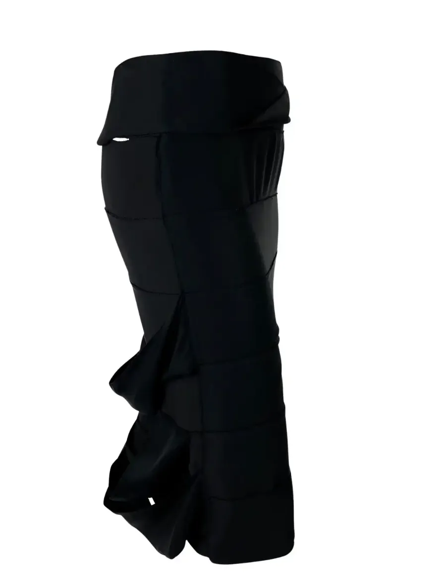 F/W 2002 Gucci by Tom Ford Silk Satin Ribbon Skirt