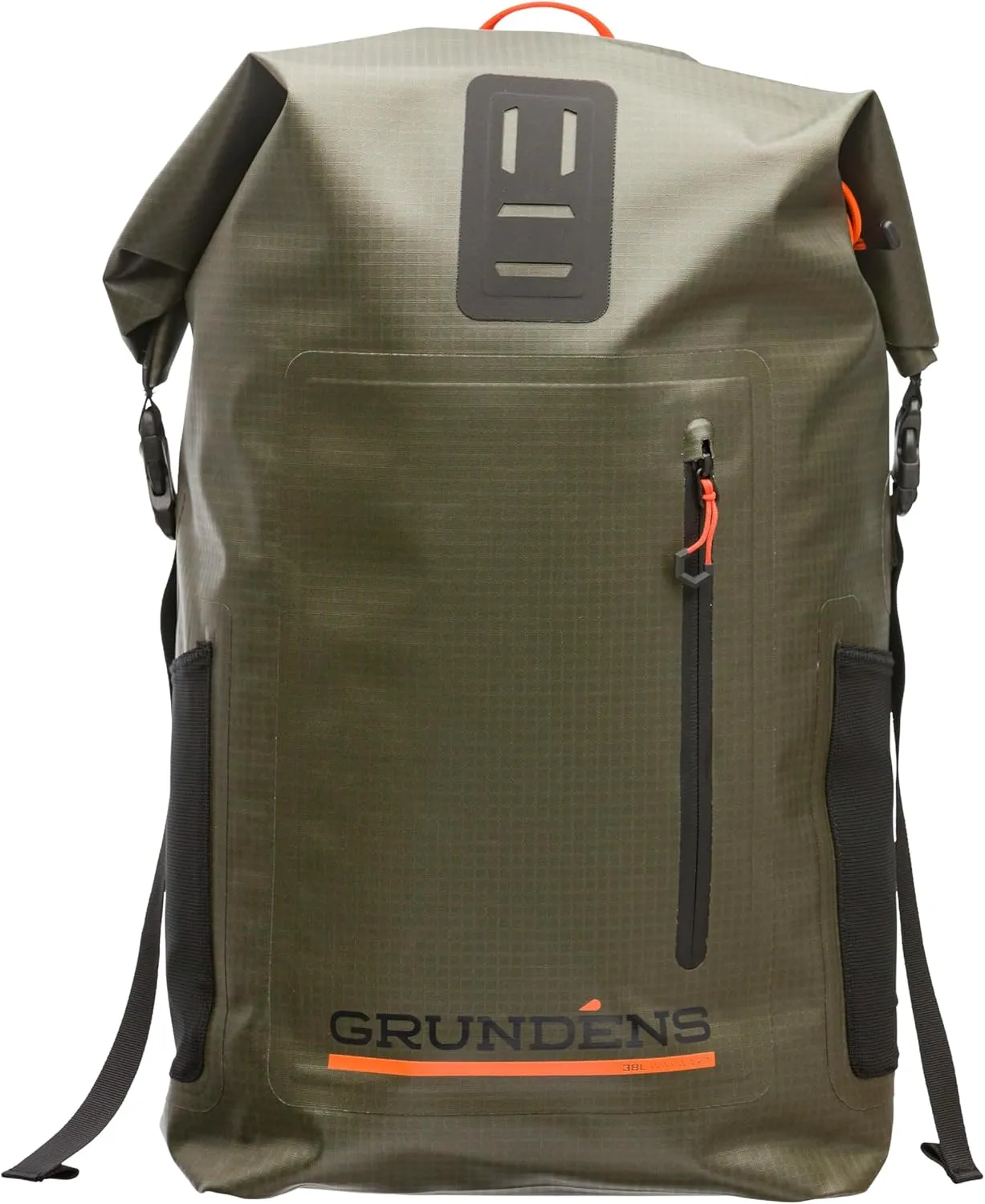 Grundns Wayward Roll Top Backpack | Waterproof, 38L, Deep Depths