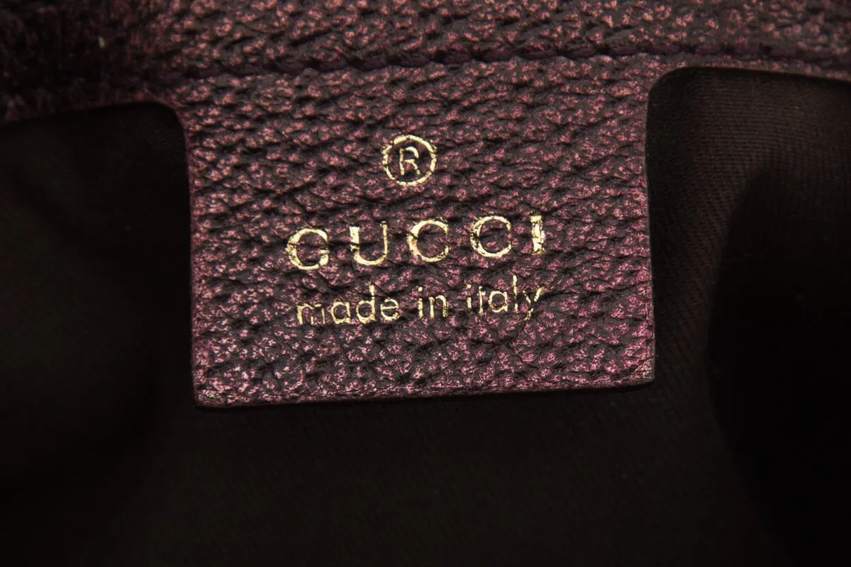 Gucci Tom Ford Era Vintage Monogram Crescent Shape Handbag