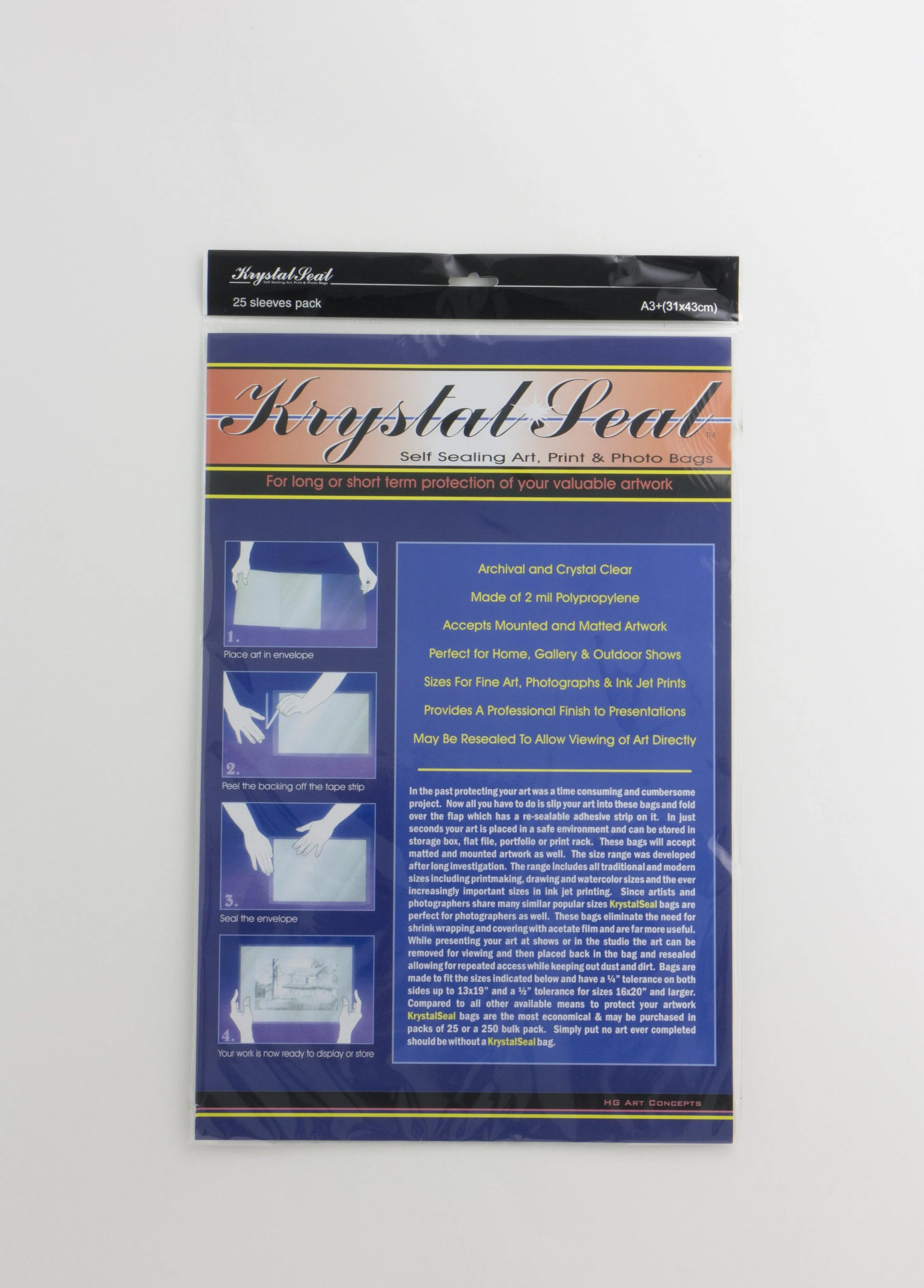 Krystal Seal Bag 25 Pack