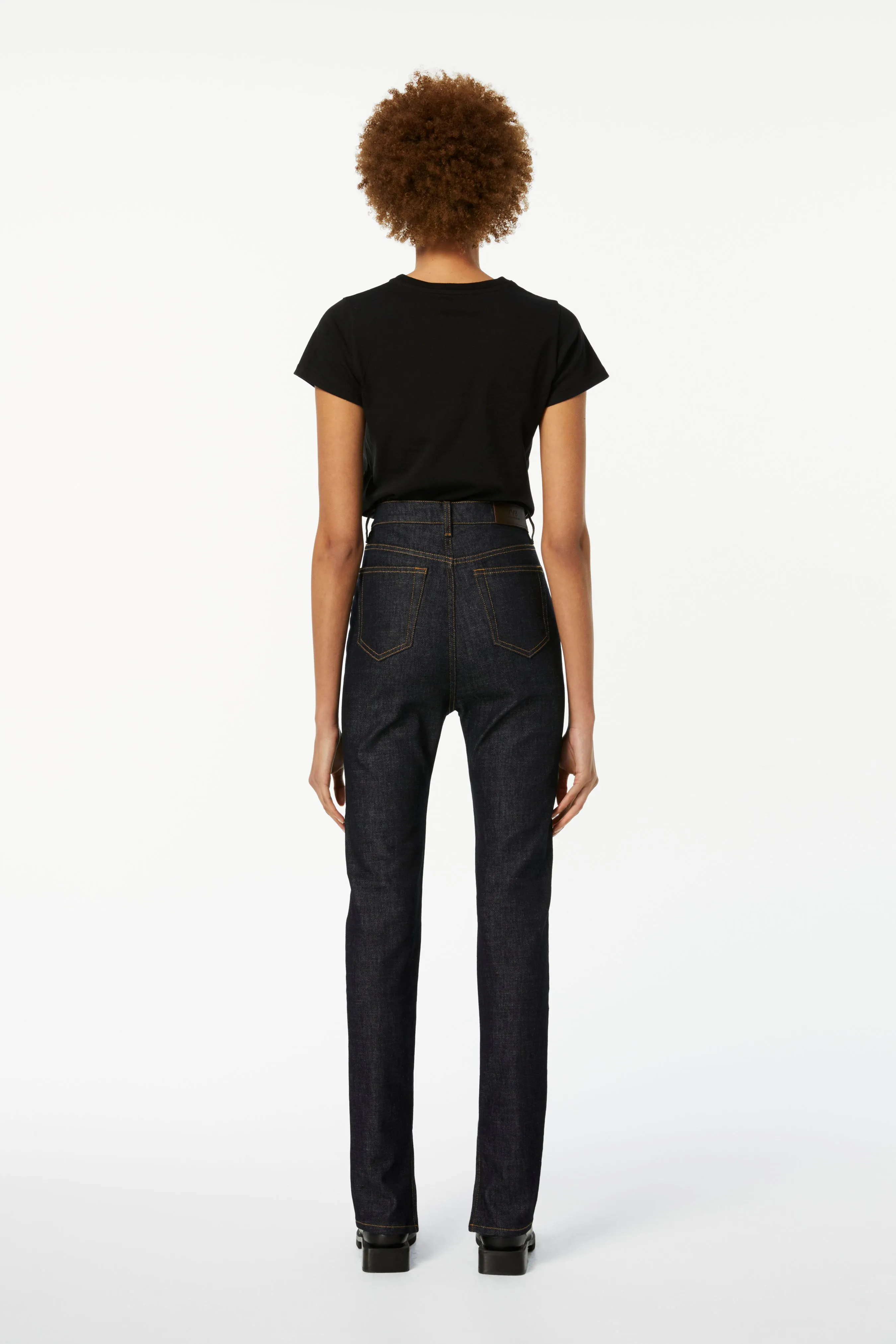 LA High-waist Skinny Jean in Raw