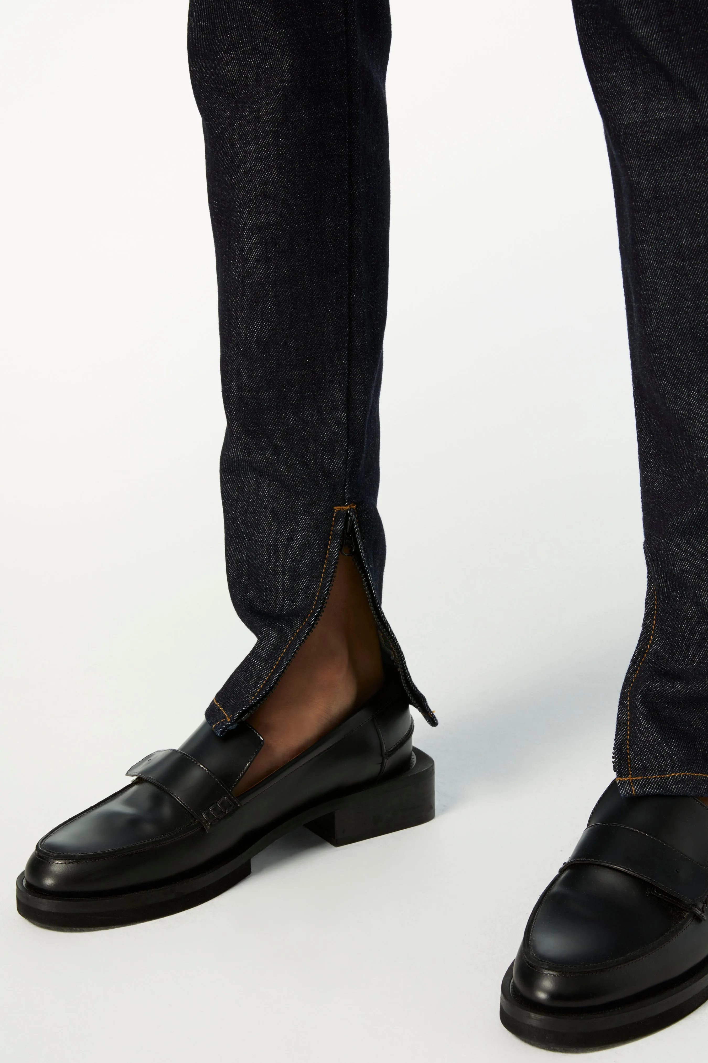 LA High-waist Skinny Jean in Raw