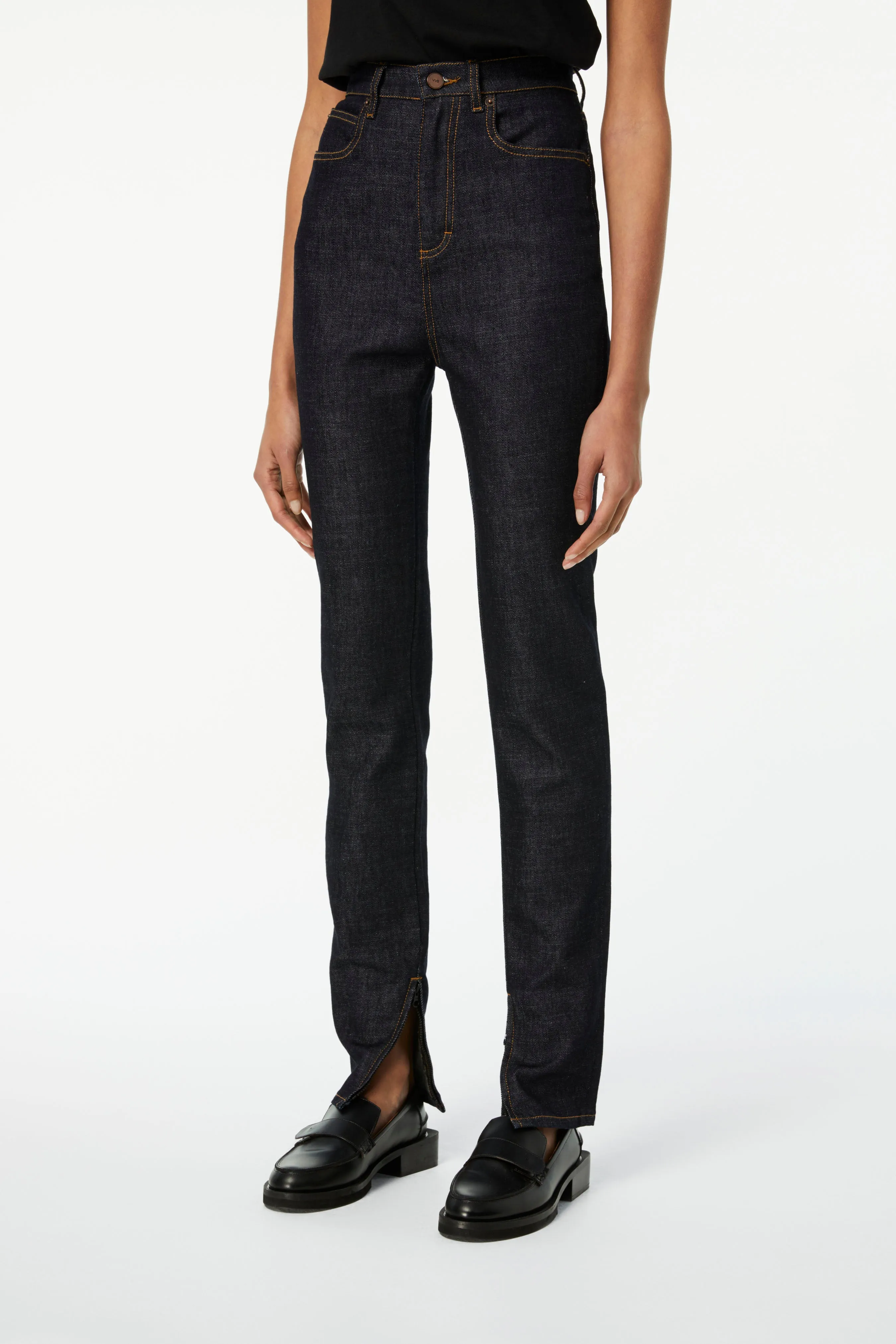 LA High-waist Skinny Jean in Raw