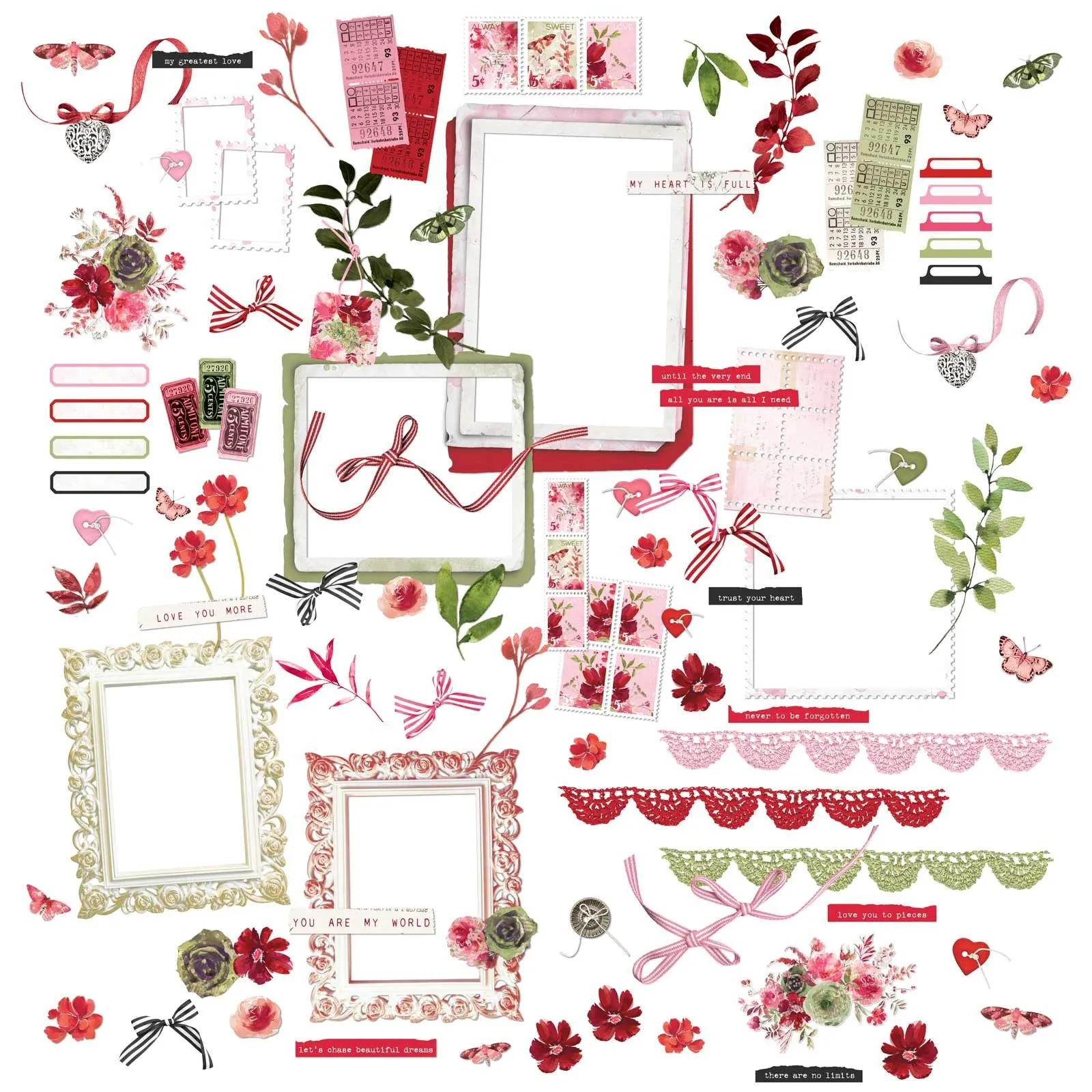 Laser Cut Outs Detailed Embellishments from 49 and Market