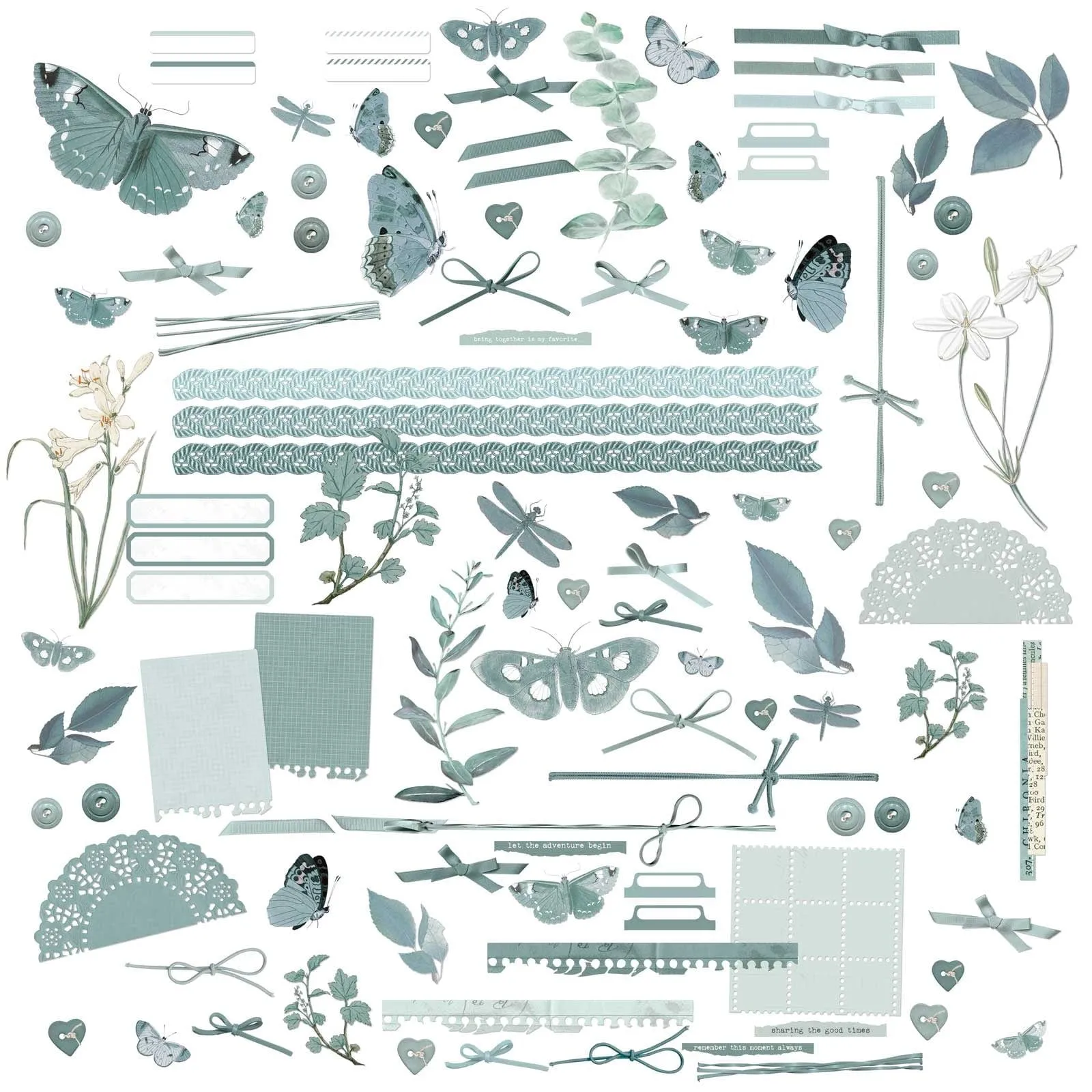 Laser Cut Outs Detailed Embellishments from 49 and Market