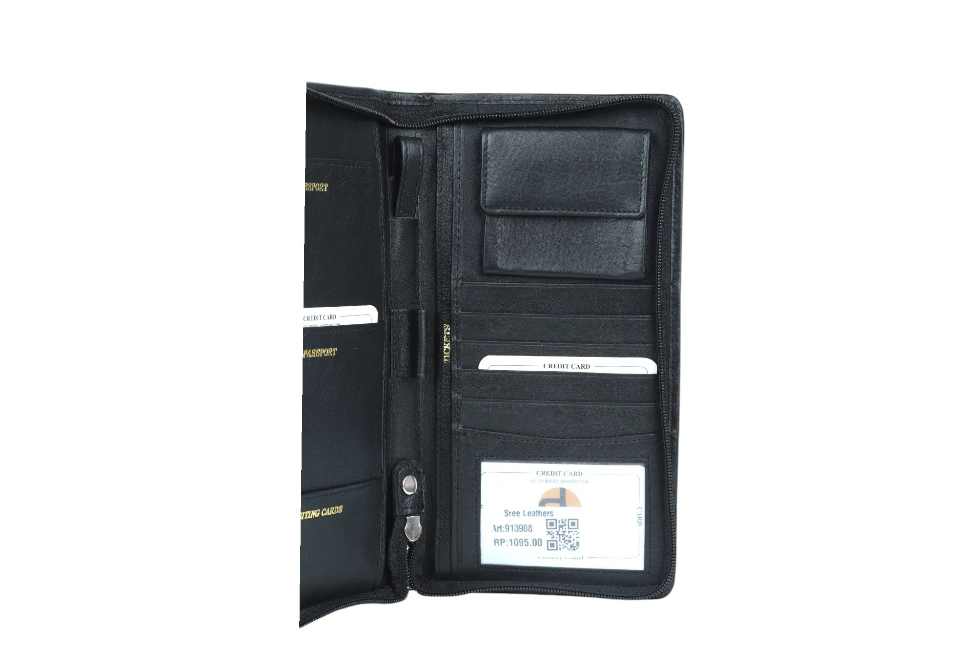 LEATHER  PASSPORT HOLDER 913908