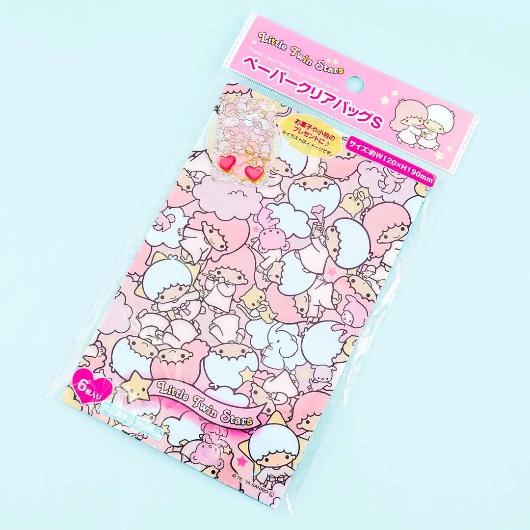 Little Twin Stars Overload Plastic Bag Set - 6 pcs