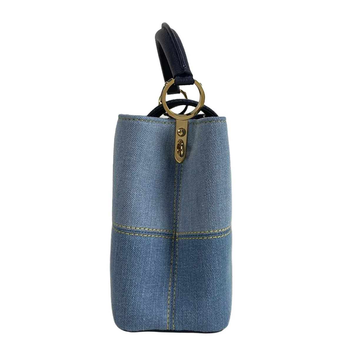 Louis Vuitton BB Capucines denim bag