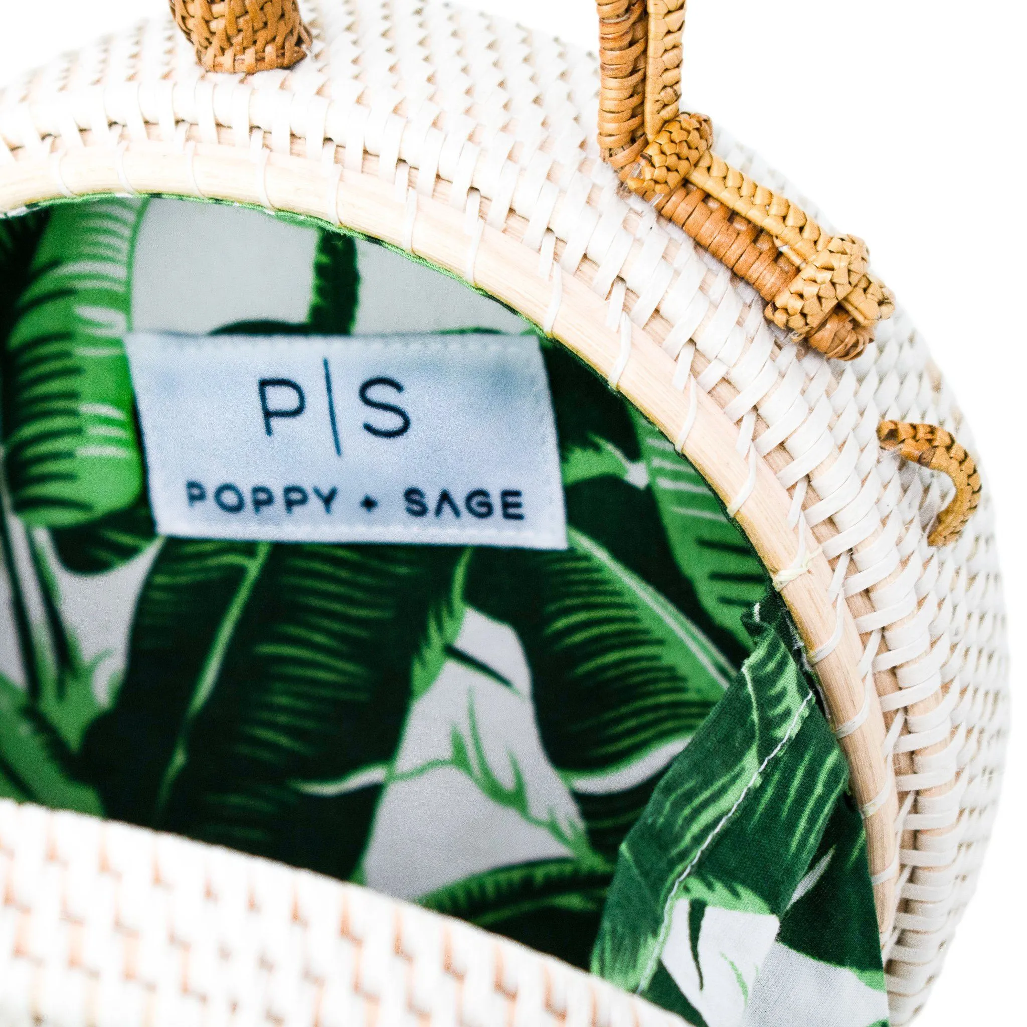 MILLY BAG IN WHITE & TAN