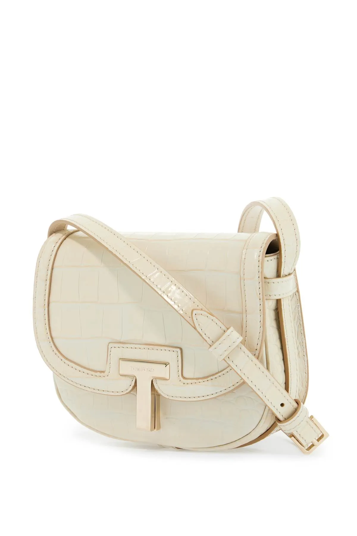 Mini Croc Shoulder Bag