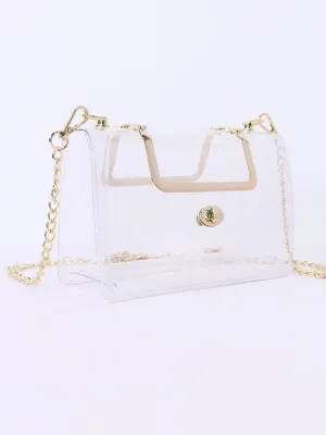 Minimalist Transparent Crossbody Bags