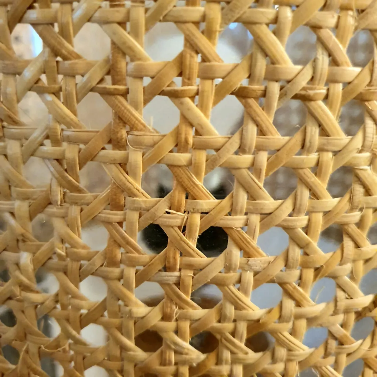 Natural Woven Rattan Shade Table Lamp