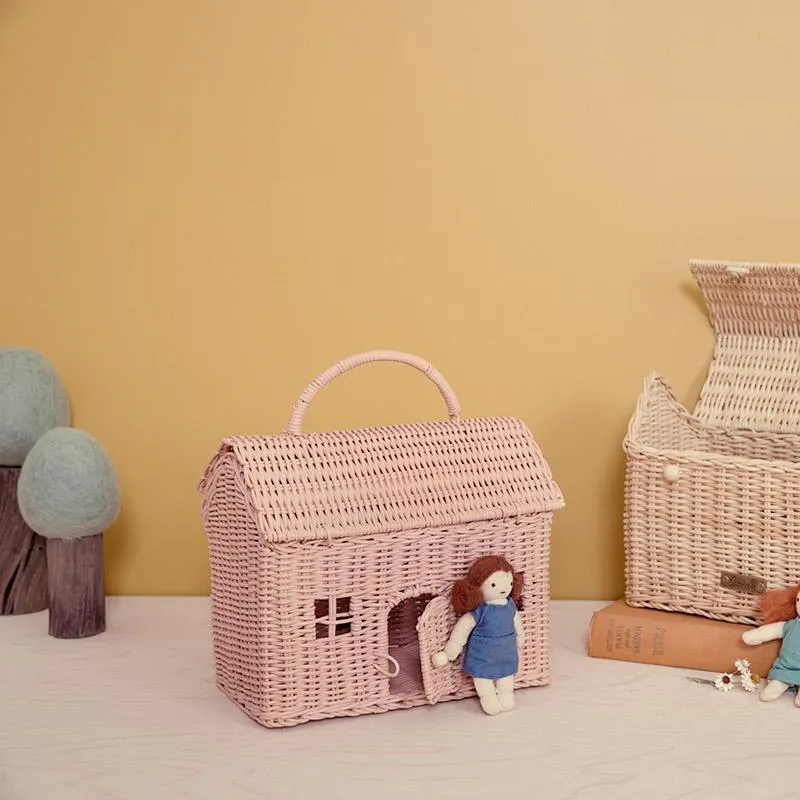 Ollie Ella Casa Clutch Rose