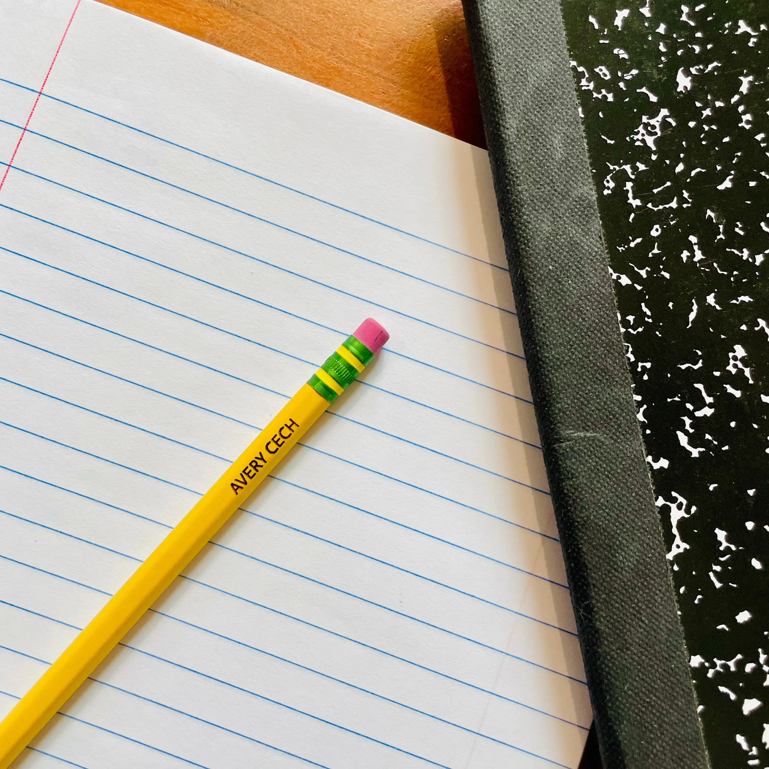 Personalized #2 Ticonderoga Pencil Pack