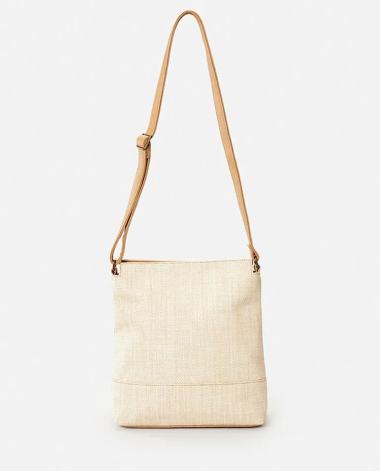 Rip Curl Sunset Palms Bucket Bag-Natural
