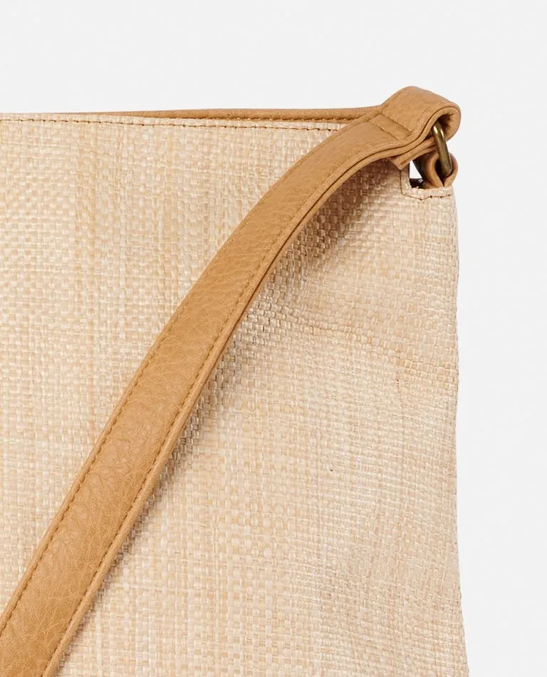 Rip Curl Sunset Palms Bucket Bag-Natural