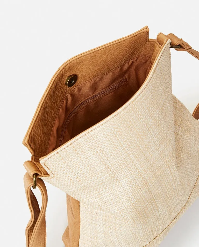 Rip Curl Sunset Palms Bucket Bag-Natural