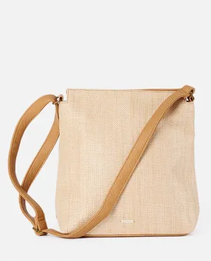 Rip Curl Sunset Palms Bucket Bag-Natural