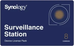 Synology IP Camera License Pack for 8 (CLP8)