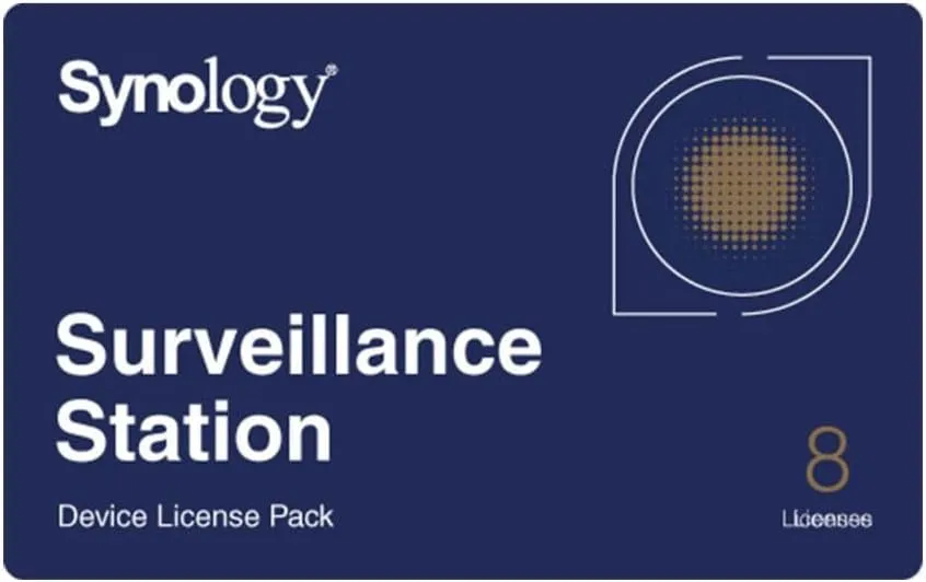 Synology IP Camera License Pack for 8 (CLP8)