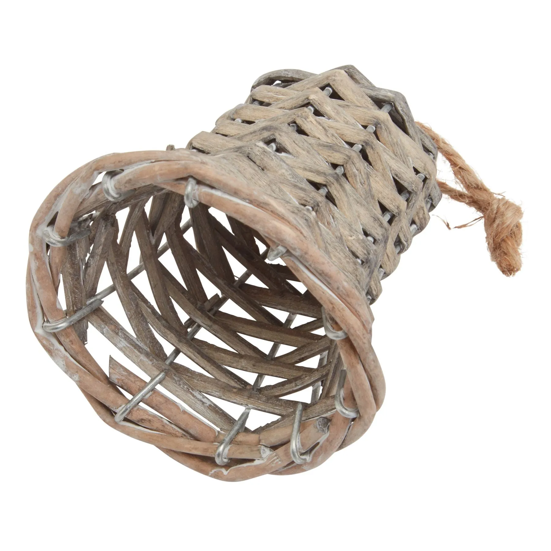 The Noel Collection Wicker Bell Decoration ( 4 Sizes)