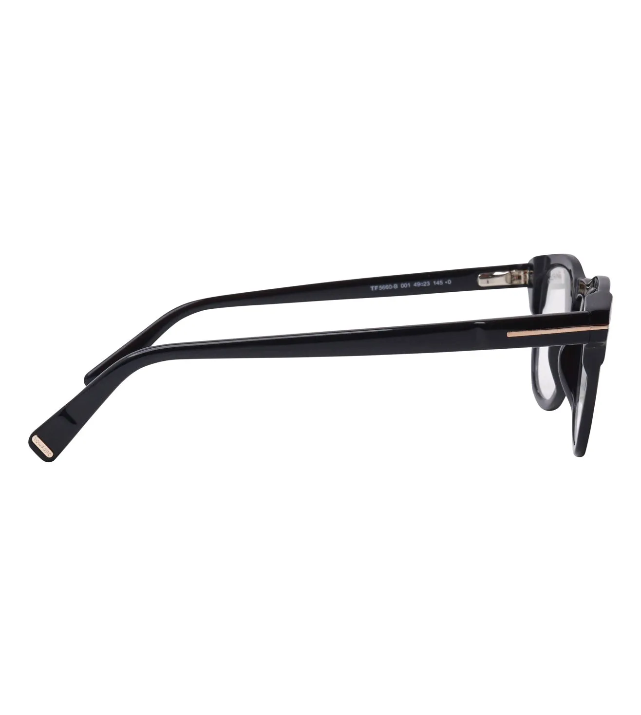 Tom Ford Men's Black Round Optical Frame