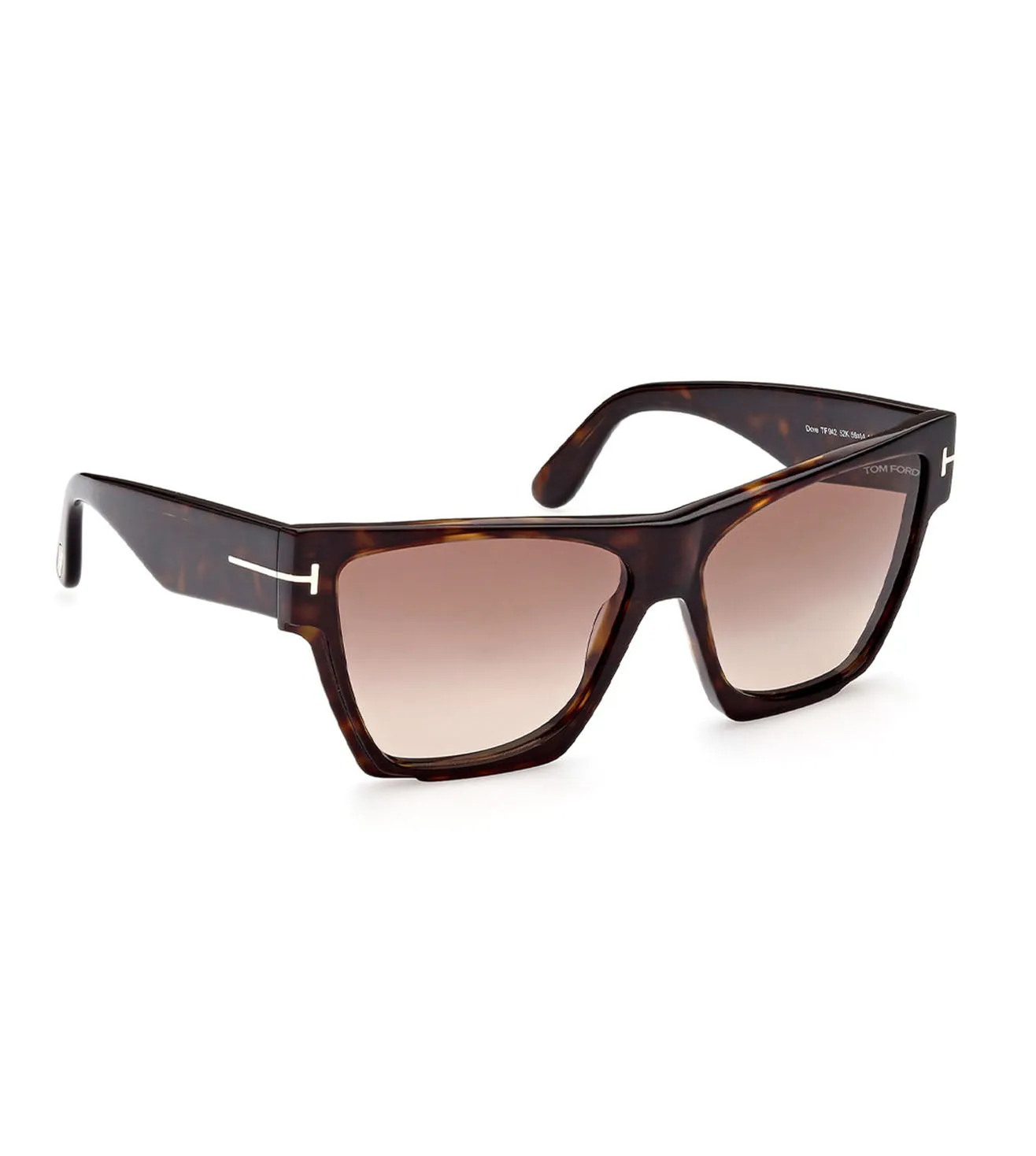 Tom Ford Women's Brown Cat-eye Sunglasses